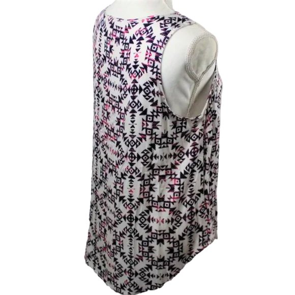 Tribal Jeans Aztec Geometric Style Tunic, Size Medium - Picture 6 of 8